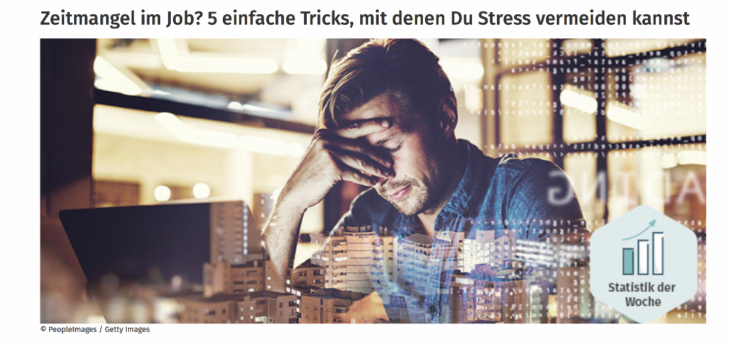 Tipps gegen Stress und Zeitmangel