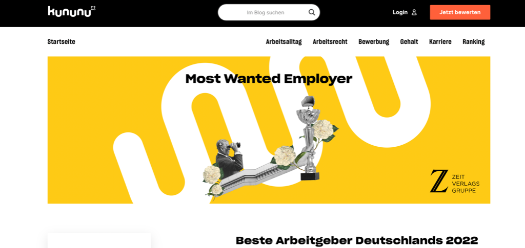 Beste Arbeitgeber Deutschlands 