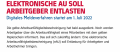 Elektronische AU-Bescheinigung entlastet Arbeitgeber 