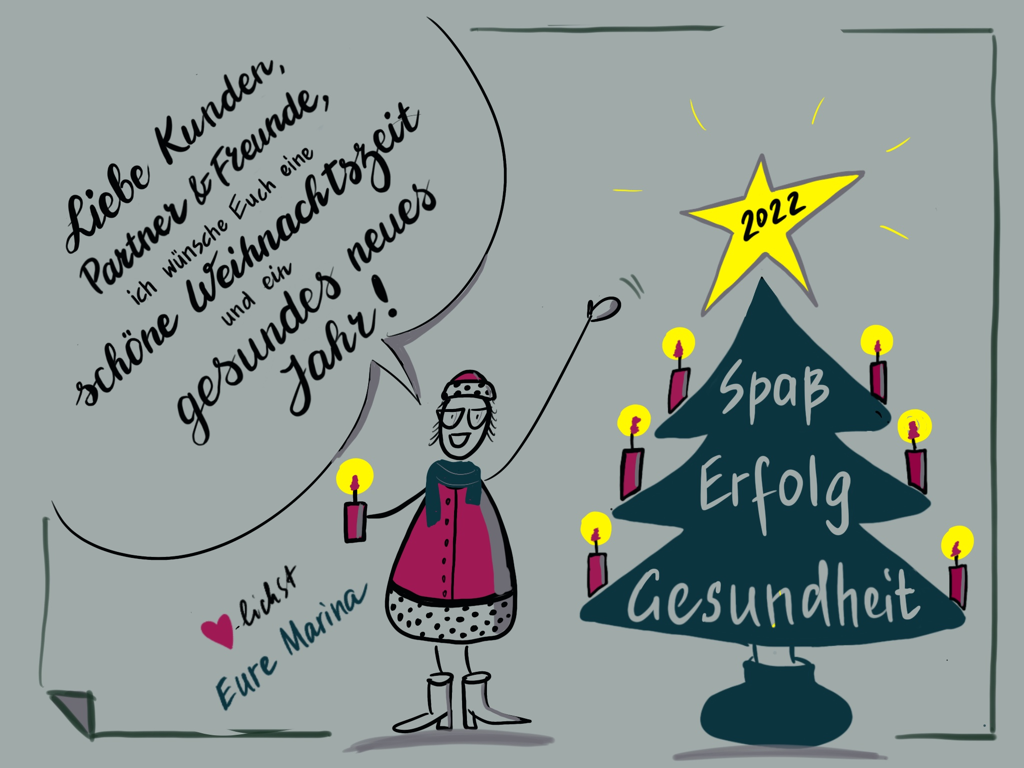 Frohe Weihnachten und ein gutes neues Jahr!