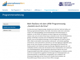 Gestärkt durch die Krise 