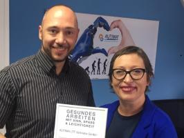 Autima arbeitet gesund