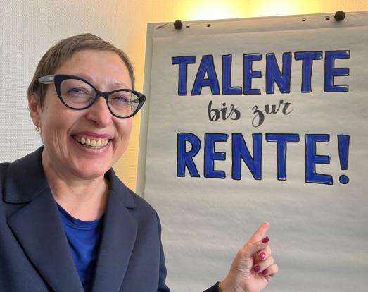 Konzept Talente bis zur Rente